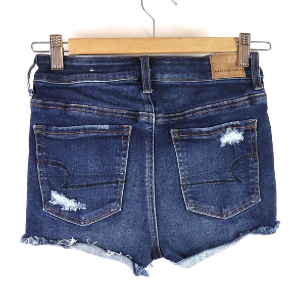 American Eagle Hi Rise Shorte size 0 - Picture 2 of 5